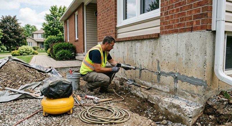 Basement Foundation Repair in Bethel, CT
