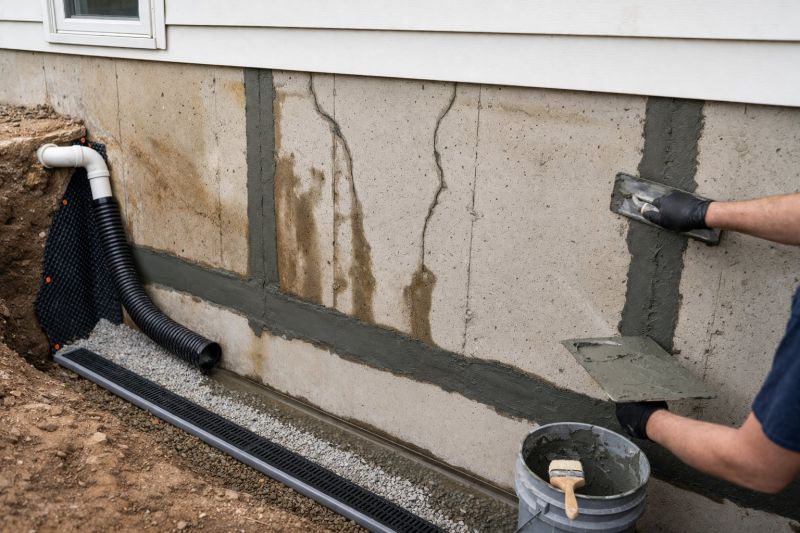 Basement Foundation Repair in Bridgewater, CT