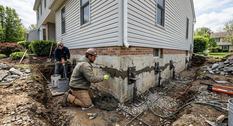 Basement Foundation Repair in Brookfield, CT