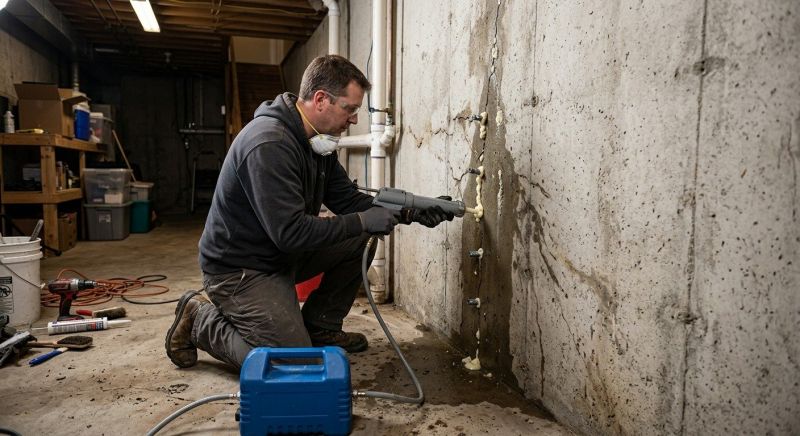 Basement Foundation Repair in Seymour, CT