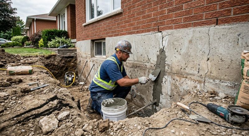 Basement Foundation Repair in South Kent, CT