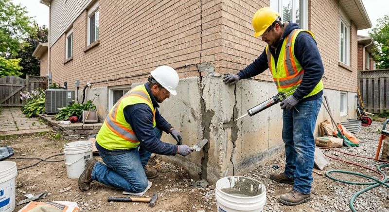Building Foundation Repair in Bridgewater, CT