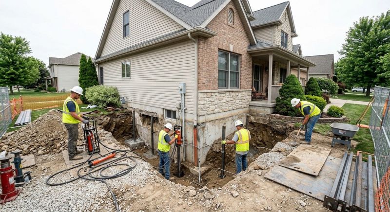 Building Foundation Repair in Shelton, CT