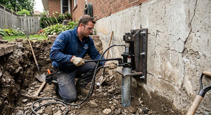Concrete Foundation Leveling in Redding, CT