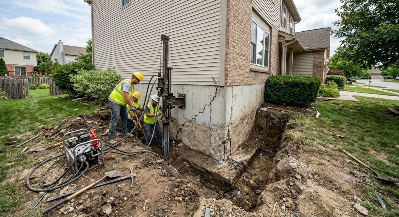 Concrete Foundation Repair in Bethany, CT