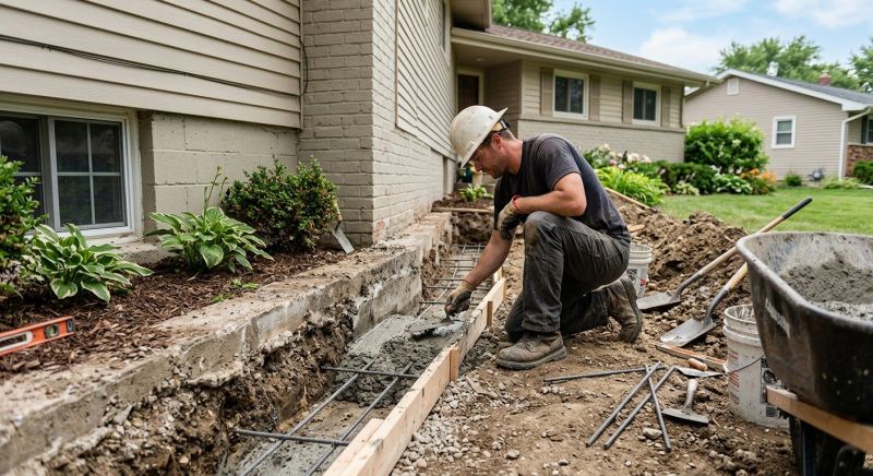 Concrete Foundation Repair in Sherman, CT