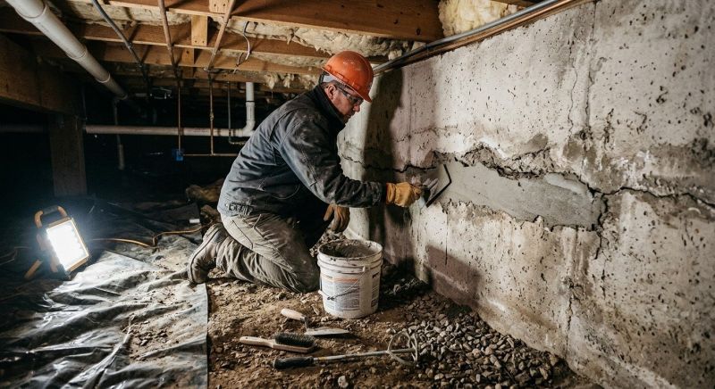 Cracked Foundation Repair in Brewster, NY