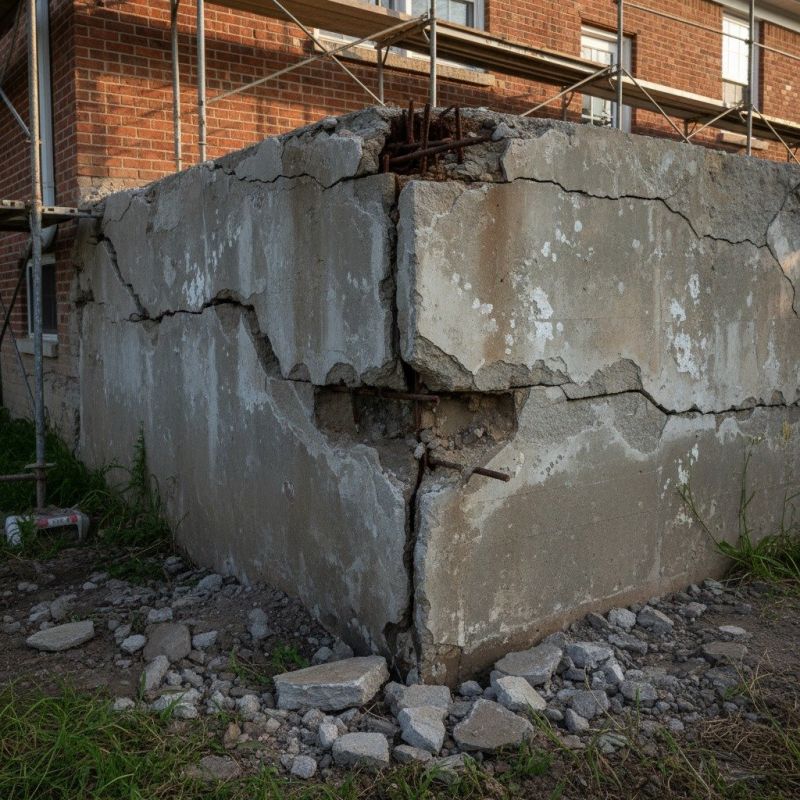 Cracked Foundation Repair in Seymour, CT