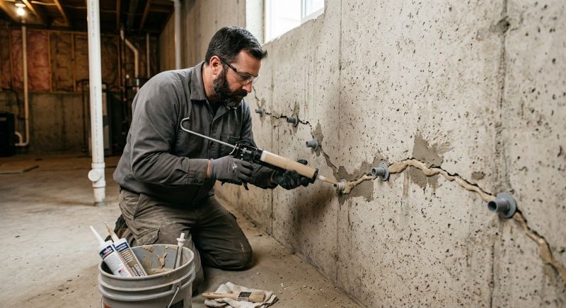 Cracked Foundation Repair in Sharon, CT
