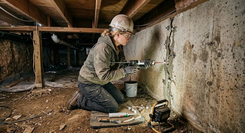 Crawlspace Foundation Repair in Carmel, NY