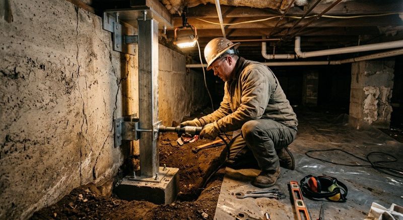Crawlspace Foundation Repair in Goshen, CT