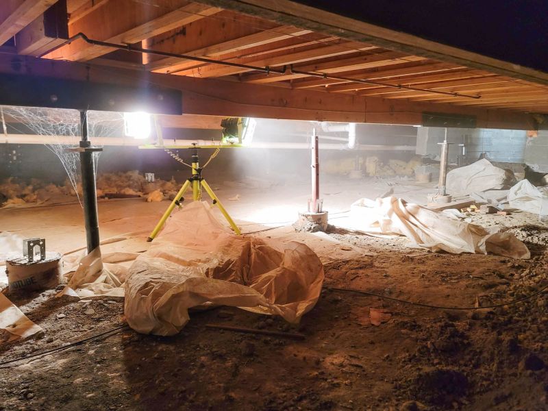 Crawlspace Foundation Repair in Middlebury, CT