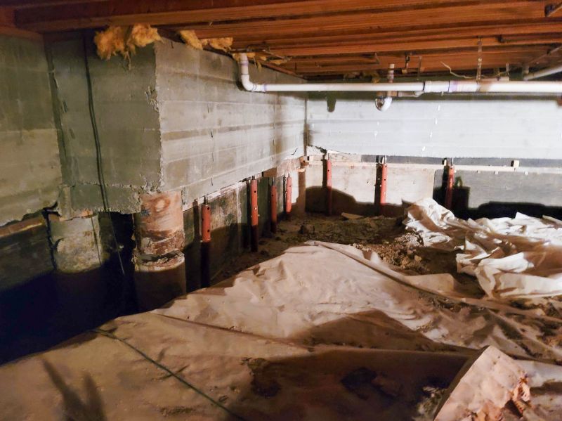 Crawlspace Foundation Repair in Woodbury, CT