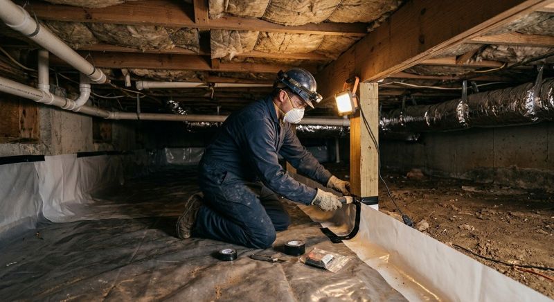 Crawlspace Repair in New Milford, CT