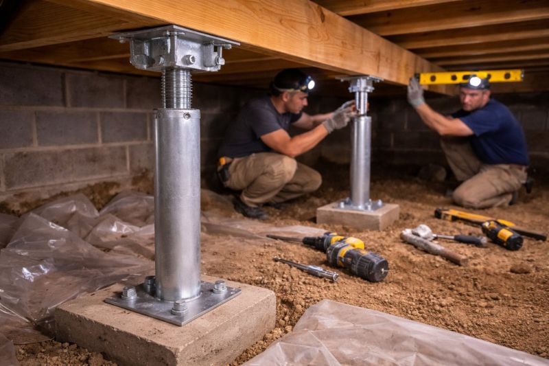Crawlspace Structural Repair in New Milford, CT