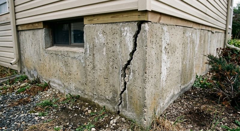 Foundation Crack Repair in Redding, CT