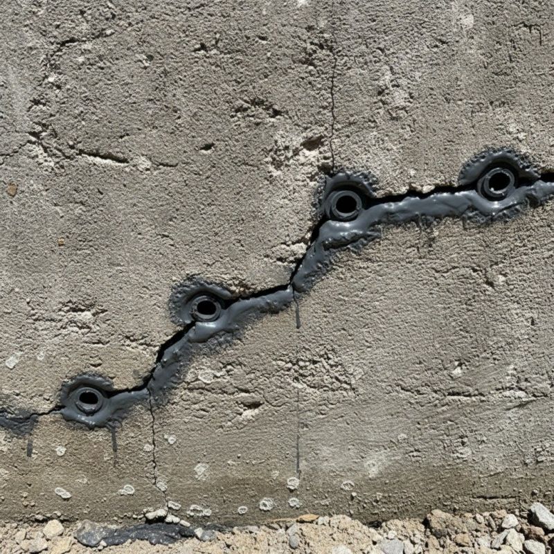 Foundation Crack Sealing in New Milford, CT