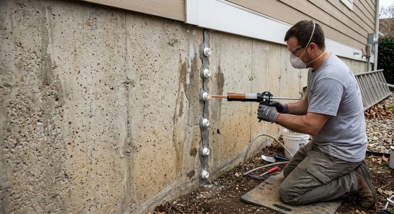 Foundation Cracks Repair in New Milford, CT