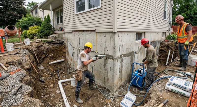 Foundation Damage Repair in Watertown, CT