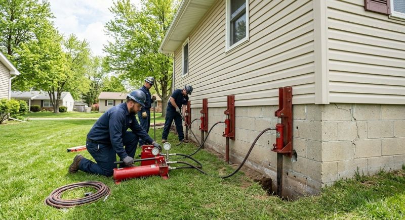 Foundation Jacking in Bethlehem, CT