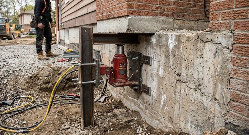 Foundation Jacking in Bridgewater, CT