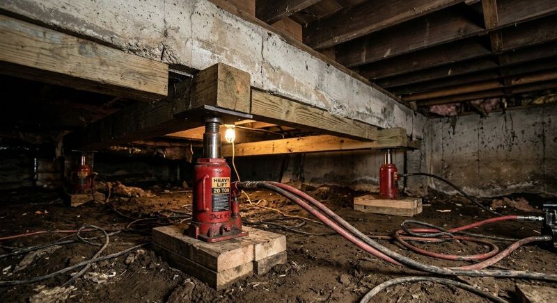 Foundation Jacking in Dover Plains, NY