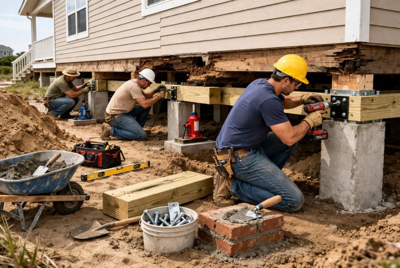 Foundation Raising in Monroe, CT