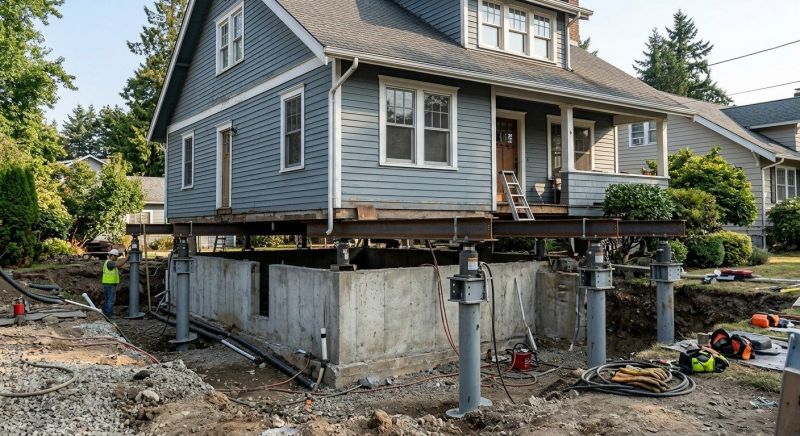 Foundation Raising in Terryville, CT