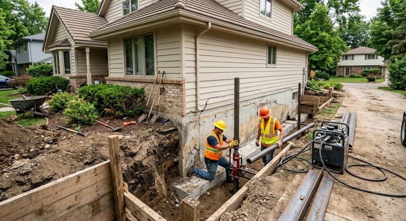 Foundation Repair in Newtown, CT