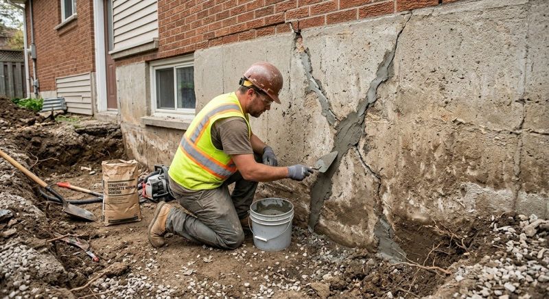 Foundation Repair in Sherman, CT