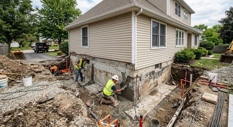 Foundation Restoration in New Milford, CT
