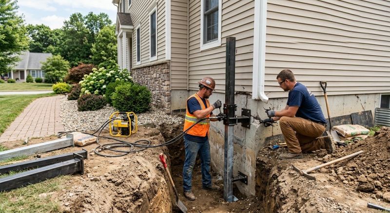Foundation Stabilizing in Harwinton, CT