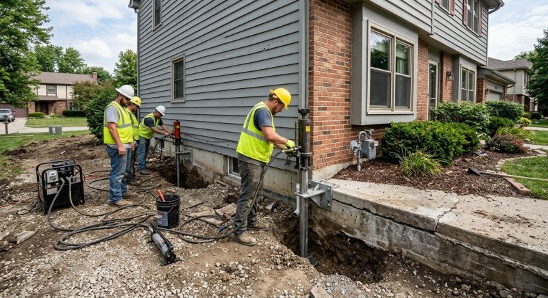 Foundation Stabilizing in Hopewell Junction, NY
