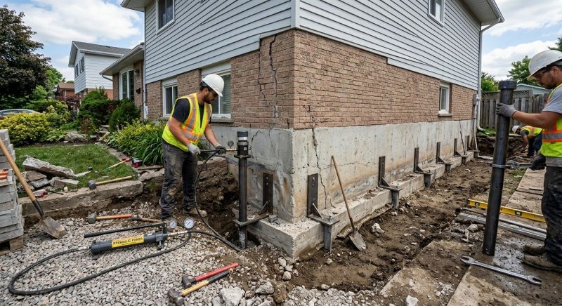 Foundation Stabilizing in Lagrangeville, NY