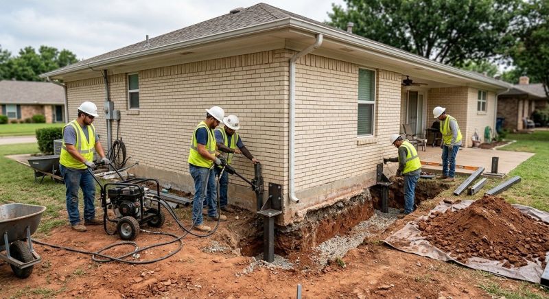 Foundation Stabilizing in Monroe, CT