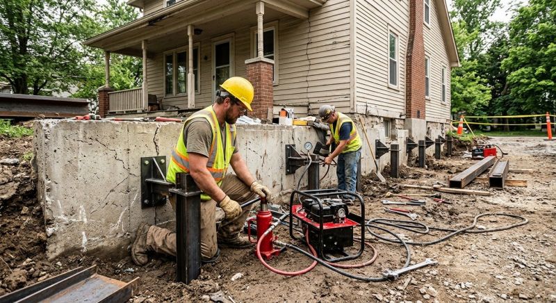 Foundation Stabilizing in Naugatuck, CT