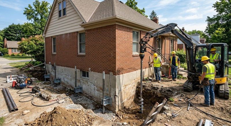 Foundation Stabilizing in Naugatuck, CT