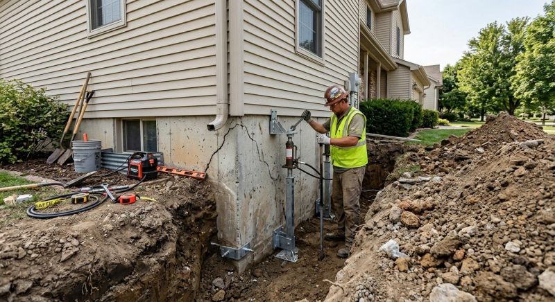 Foundation Stabilizing in Sharon, CT