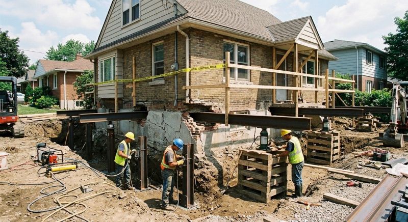 Foundation Structural Repair in Derby, CT