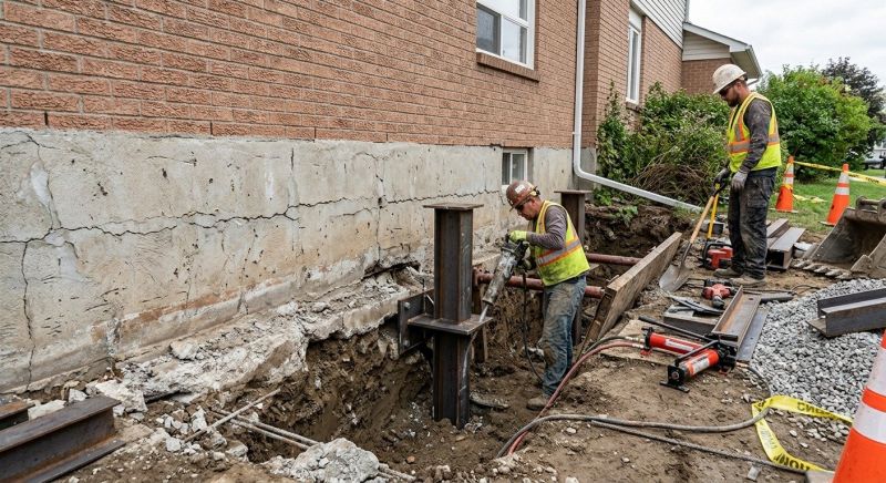 Foundation Structural Repair in Naugatuck, CT