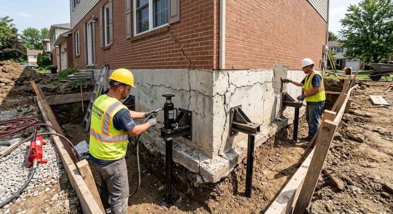 Foundation Structural Repair in Plymouth, CT