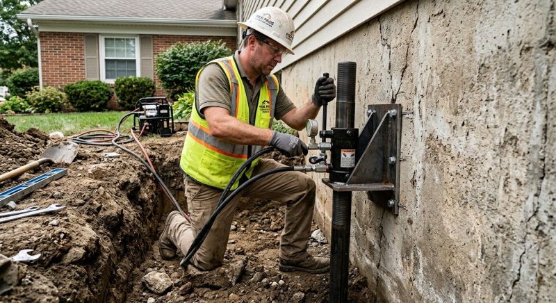 Home Foundation Leveling in New Milford, CT