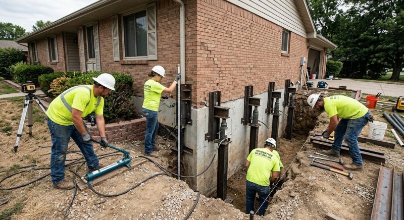 Home Foundation Leveling in Sandy Hook, CT