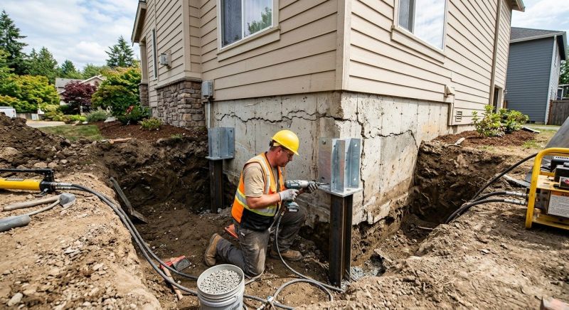 Home Foundation Repair in Monroe, CT
