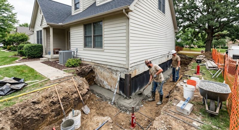 House Foundation Repair in Bridgewater, CT
