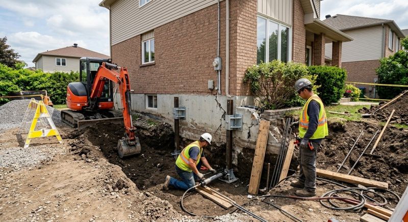 House Foundation Repair in Somers, NY