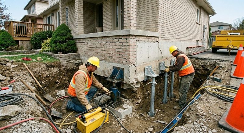 Structural Foundation Repair in Bridgewater, CT