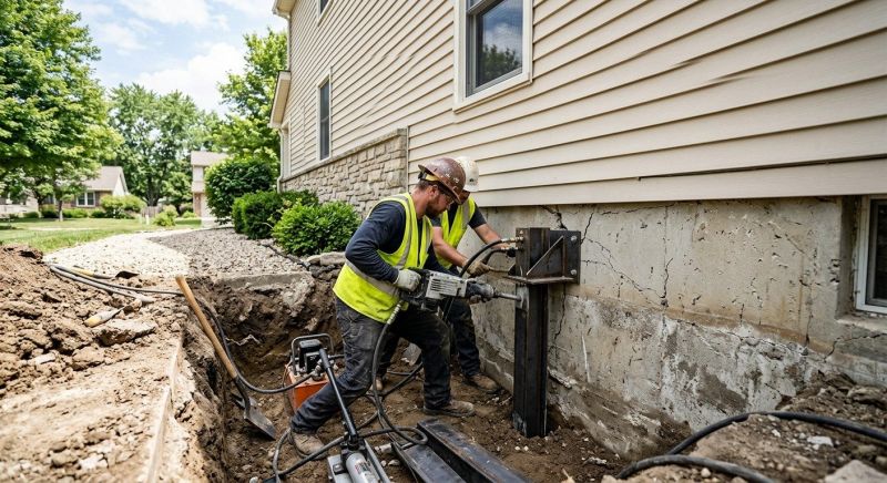 Structural Foundation Repair in Goshen, CT