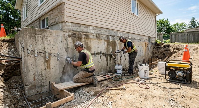 Structural Foundation Repair in Goshen, CT