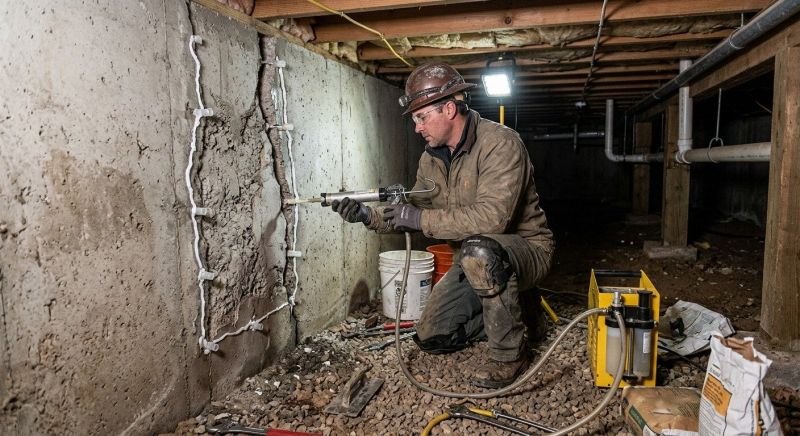 Structural Foundation Repair in Shelton, CT